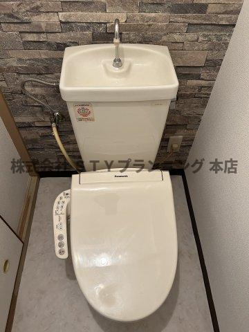 仲介手数料0円！サンテラス森のトイレ