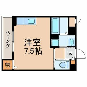 シャーメゾン美樹の間取り|間取りです。