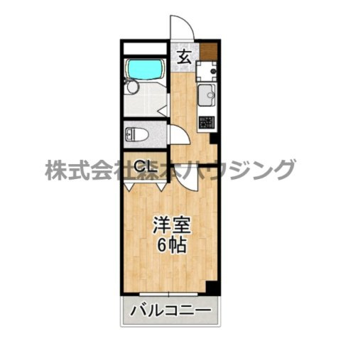 【間取り】 | 　郡津マンション