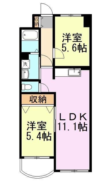 ラーバンヤマミツの間取り