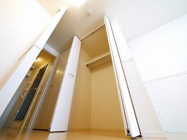 カーサあやめ池の収納|ちょっとした収納スペースも充実しています