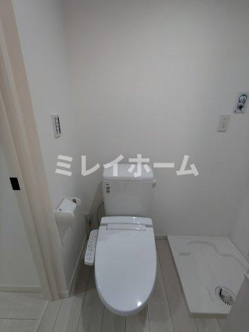 Valle Feliz雑色のトイレ