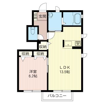 ヴァンベールⅢ(ヴアンベールスリー)の間取り