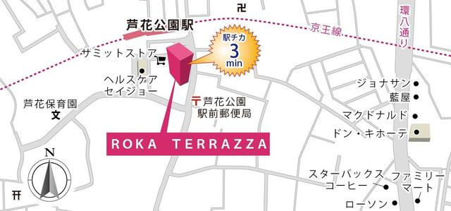 ＲＯＫＡ　ＴＥＲＲＡＺＺＡの地図