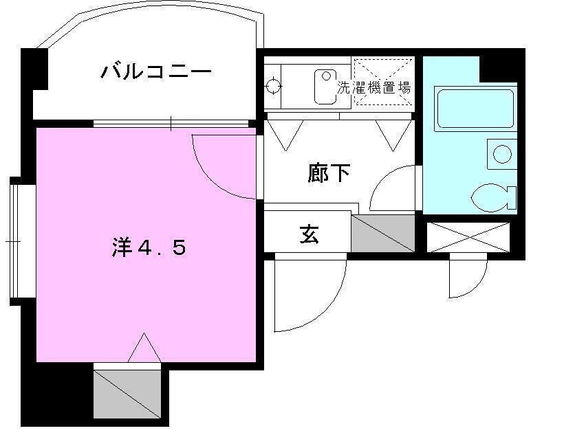 ライオンズマンション宮西壱番館の間取り