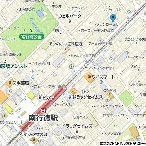 秋本ビルディングの地図|地図
