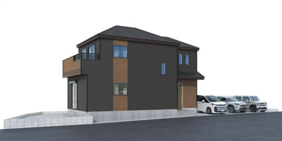 【完成予想図】 | 葵区北2丁目　新築戸建　全1棟