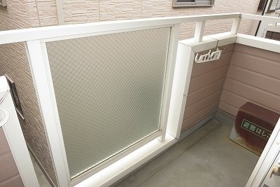 アクシス北青木のバルコニー