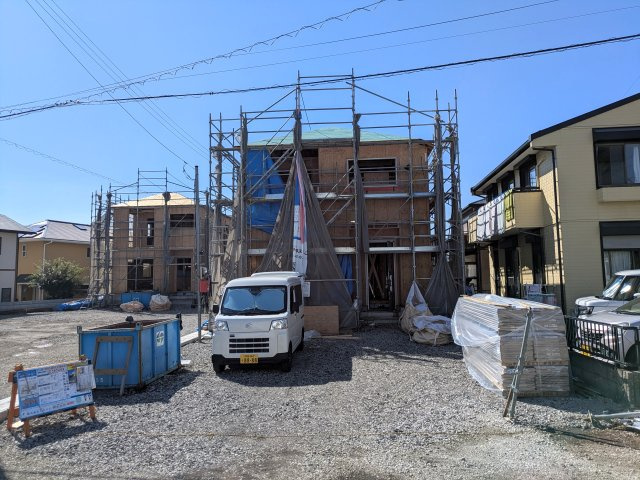 沼津市大岡第34　全4棟の前面道路含む現地写真