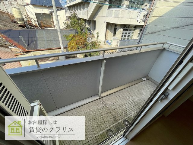 八条内田町戸建のバルコニー