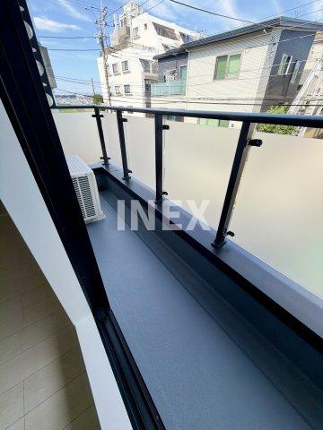 横浜市戸塚区矢部町の一戸建てのバルコニー