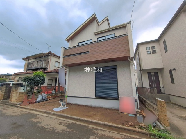 【新築分譲住宅】川越市寺尾5期の前面道路含む現地写真