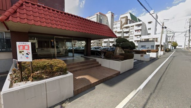 第２厚生町マンションのエントランス