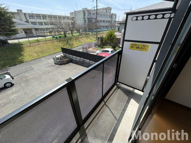 アンプルールクラージュCUREのバルコニー