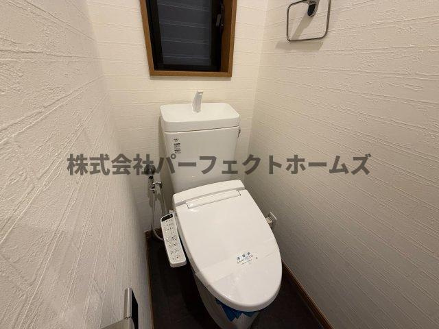 高槻市八幡町戸建　賃貸のトイレ|トイレも気になるポイント