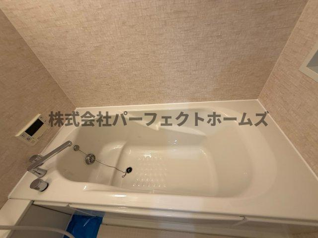 高槻市八幡町戸建　賃貸の浴室|きれいなお風呂です