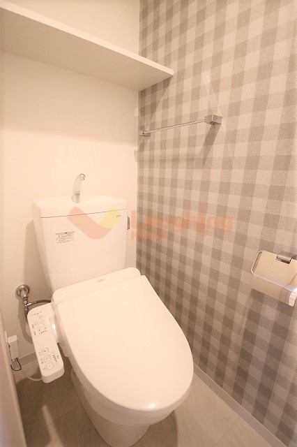 久留米市中央町の賃貸マンションのトイレ|ゆったりとした空間のトイレです