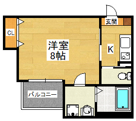 ソレイユＭ船橋の間取り