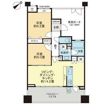【間取り】 | ライオンズ相模大野ステーションエアリスタ(ライオンズサガミオオノステーションエアリスタ)