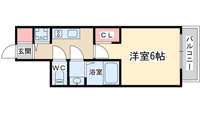 【間取り】 | エスリードザ・グラン天六