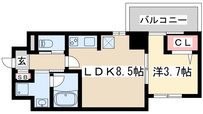 【間取り】 | ライブガーデン新大阪