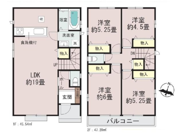 富士見市鶴瀬西３丁目の新築一戸建の間取り|鶴瀬駅徒歩11分、閑静な住宅街で住環境良好♪
住宅性能評価書付きの耐震新築一戸建て！
資料請求やご見学などお気軽にお問い合わせください。