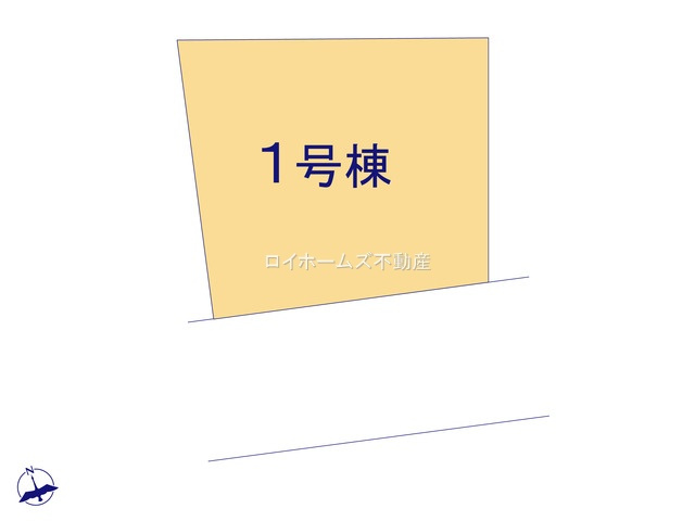 【区画図】 | 名古屋市中川区吉津３丁目2216-1『仲介料無料』新築戸建て | 1号棟