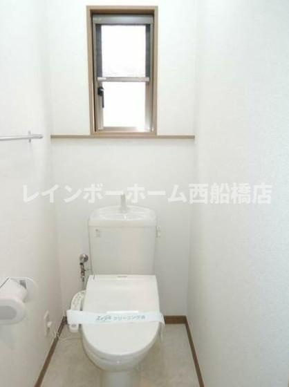 江戸川区東葛西４丁目のアパートのトイレ