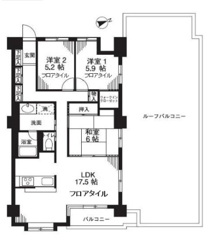 サンクレスト石神井公園の間取り
