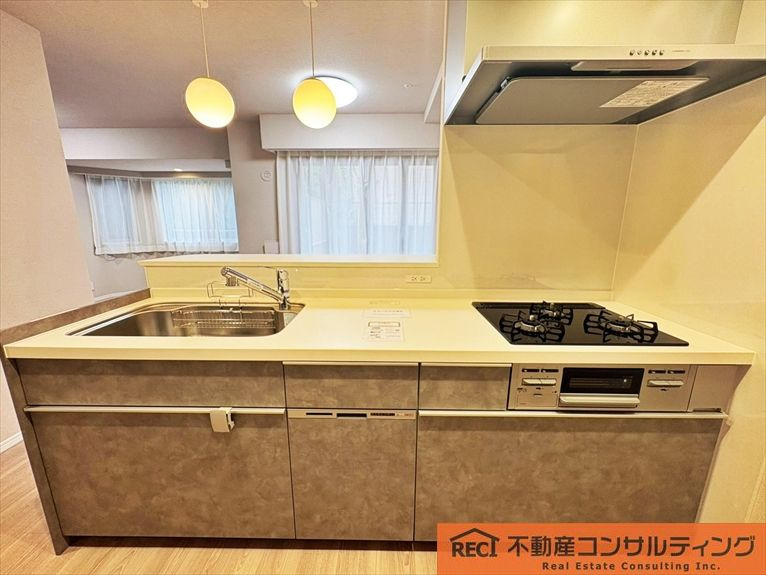 セレッソコート住吉川公園のキッチン|フルリノベーション物件！住宅設備も充実しています！