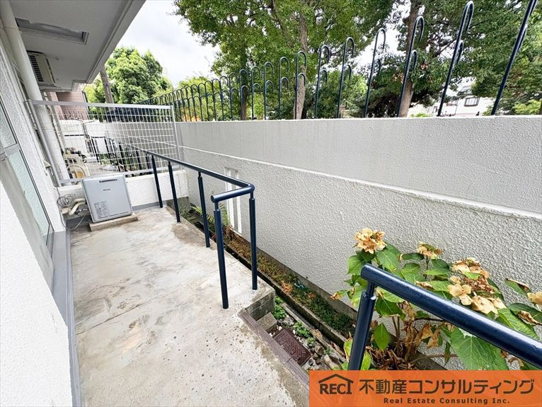 深江ロイヤルマンションのバルコニー