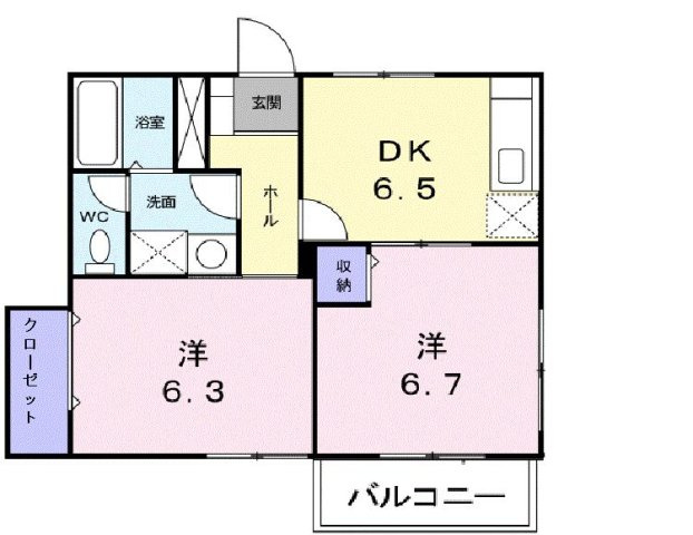 ヴィラ・シュトラーセの間取り