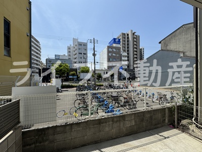 アンサンブル大今里のバルコニー|開放的で明るい空間を演出してくれるバルコニーです