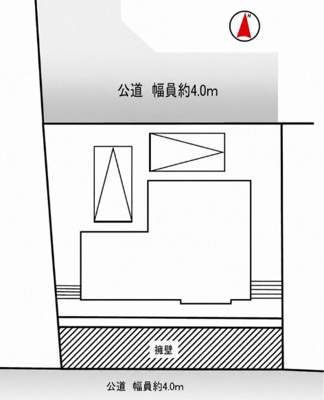 【区画図】 | 厚木市毛利台３丁目　限定１棟　新築住宅