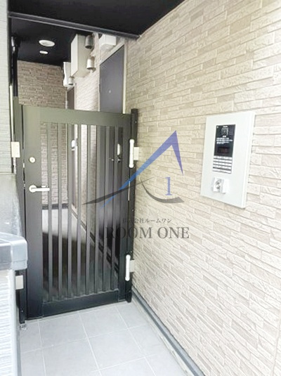 T.A北区上中里3丁目A棟のエントランス|エントランスです。