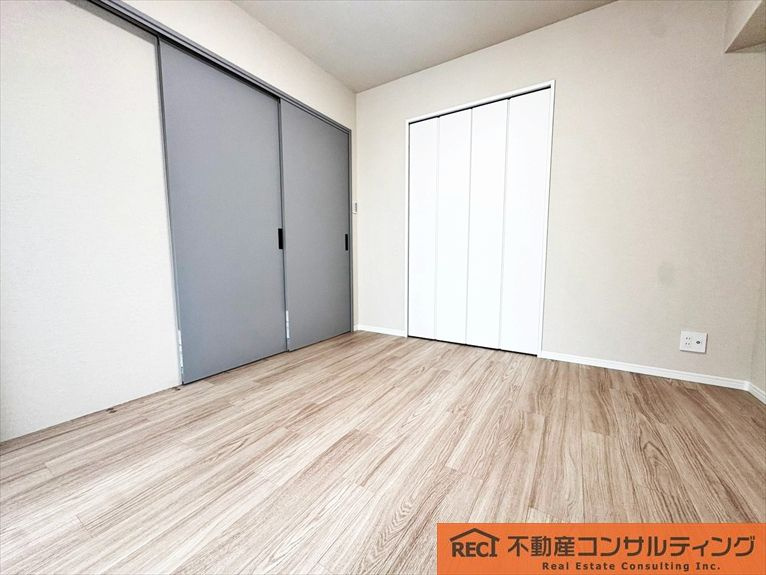 コスモハイツ六甲道の寝室