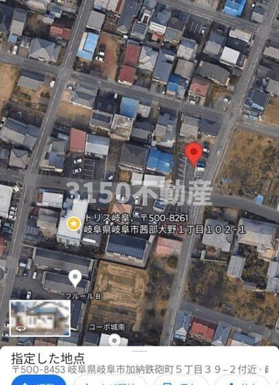 トリス岐阜の地図