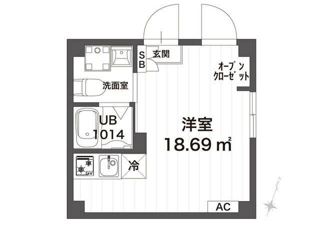 【間取り】 | リバース笹塚