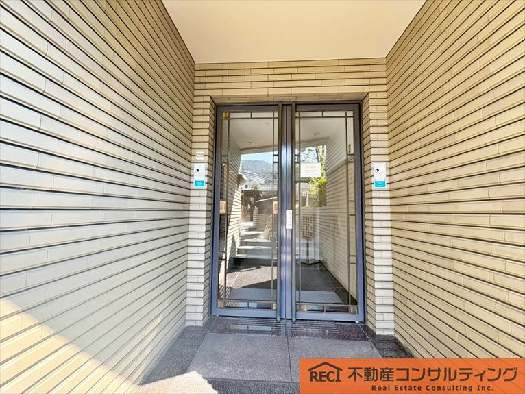 篠原北町パークマンションのエントランス