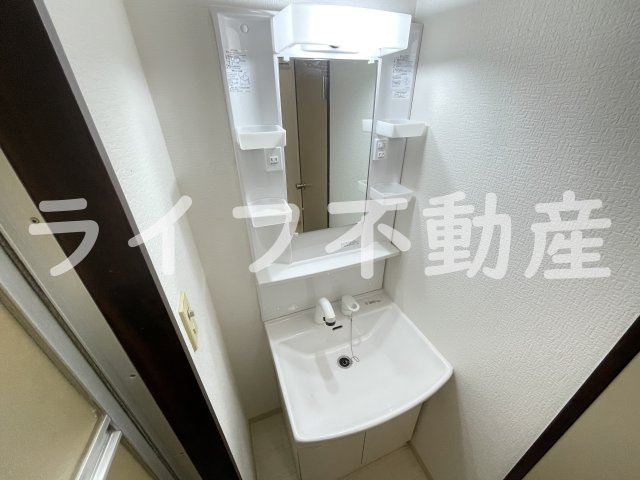 アイケイハイツ高井田A棟の独立洗面台|独立洗面化粧台付き