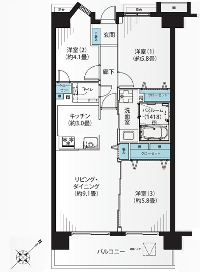 【間取り】 | ミサワホームズ東大井