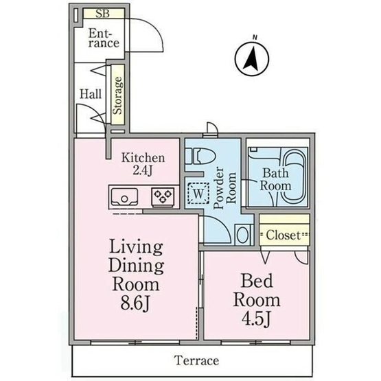 【間取り】 | サントル上北沢