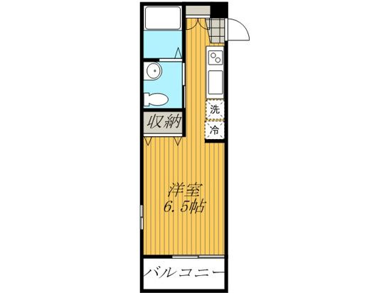 ヒューマンパレス南流山Ⅴ　B棟の間取り