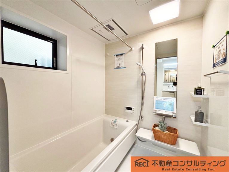 神戸市灘区中原通2丁目　新築戸建の浴室|阪急王子公園駅徒歩8分！JR摩耶駅徒歩10分！