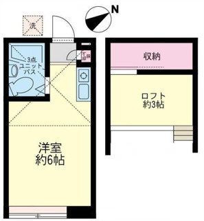 フローレオ相原の間取り