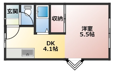 【間取り】 | 【CP対象】レジデンス2416 | 間取りです