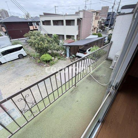 枚方市田宮本町テラスのバルコニー