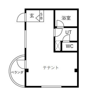 アパートメント城東の間取り