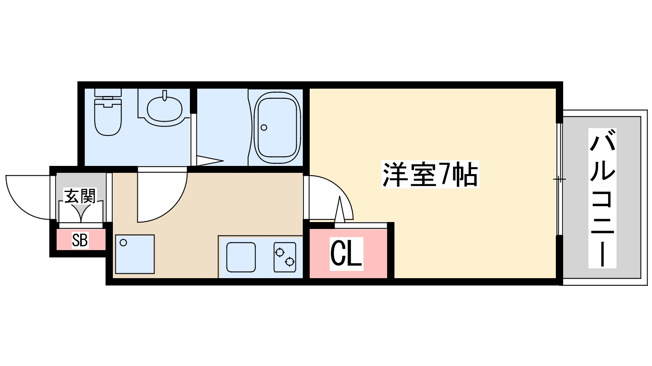 【間取り】 | セレニテ三国プリエ