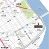 【地図】コンフィール日本橋アクアシティ 